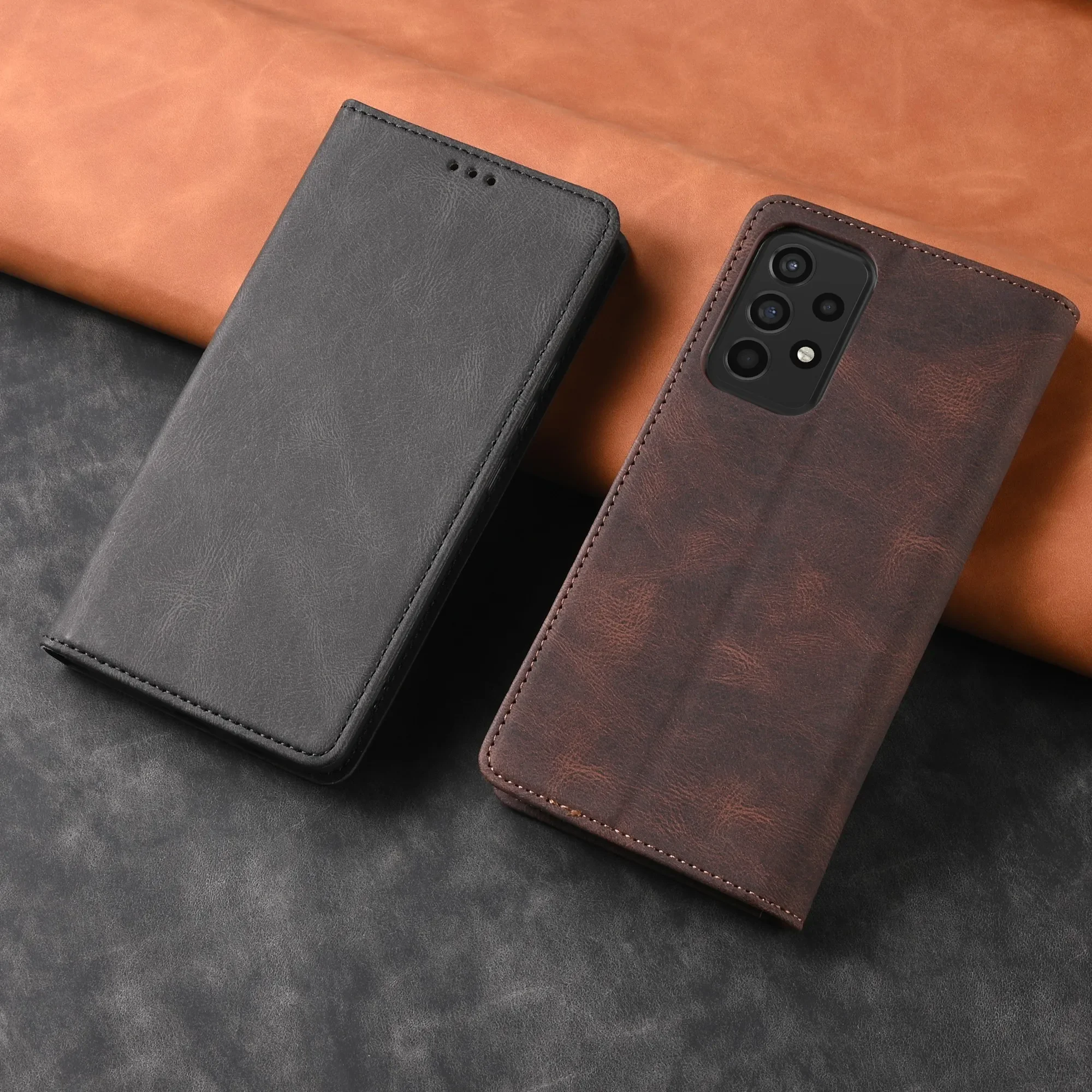 Flip Leather Wallet Case For Xiaomi Redmi Note 12 11 11s 10 10C 10s 9s 8 9 9A 9T Pro MAX 8T Card Holder Protect Cover Funda