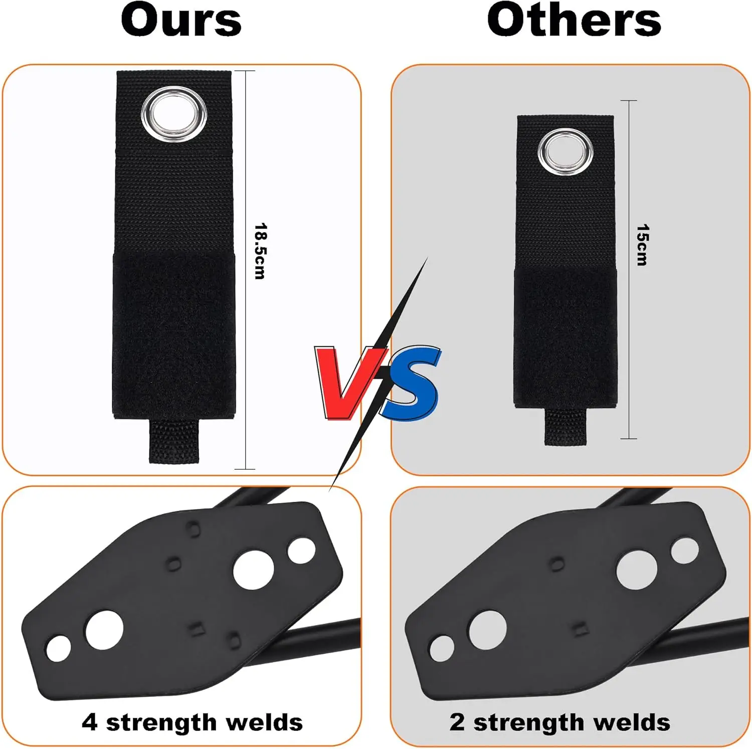 TECHSHARE Garage ge Storage(Black Wall Hook)