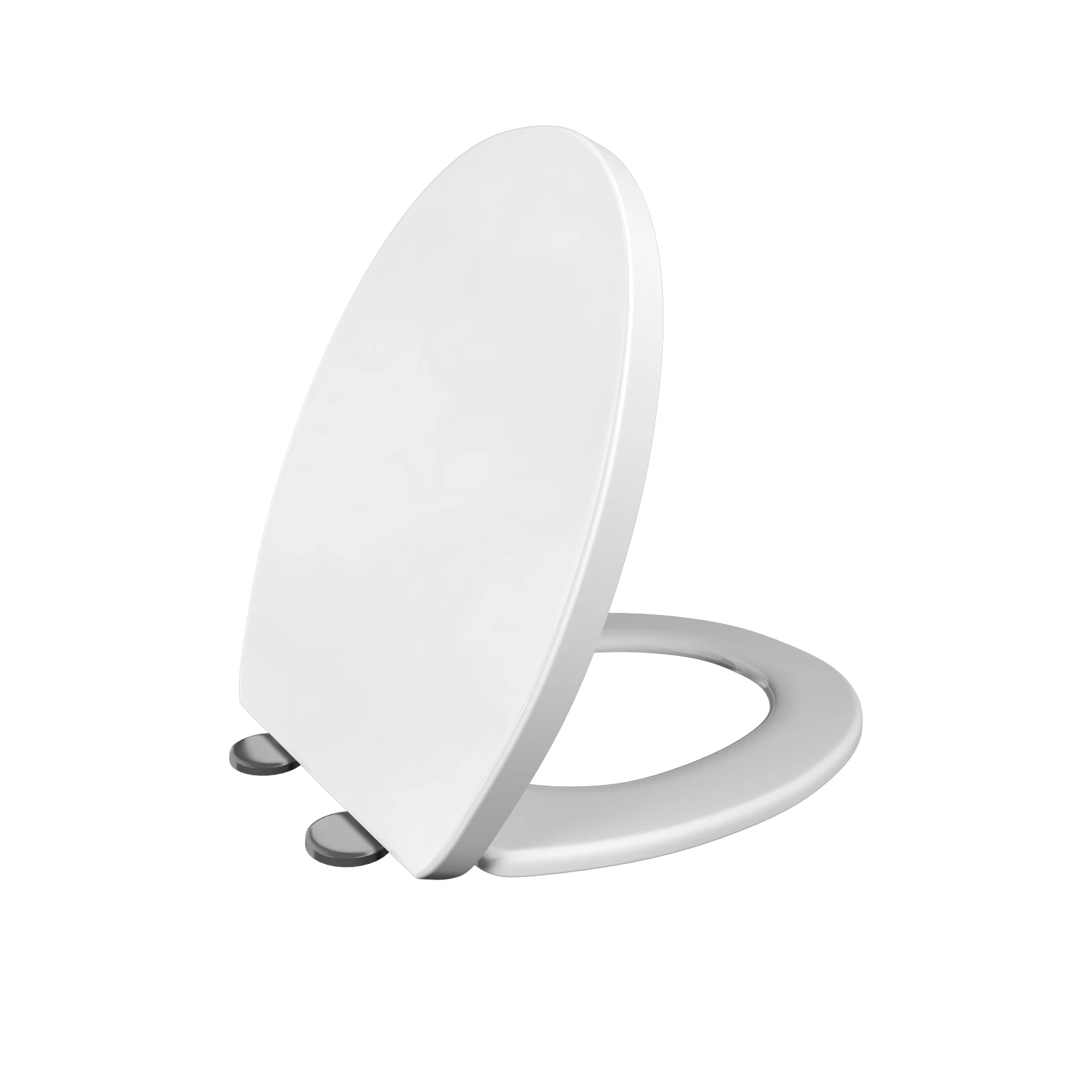 Toilet seat cover Soft close,clip-on toilet seat Antibacterial Flapper Suitable for most toilets