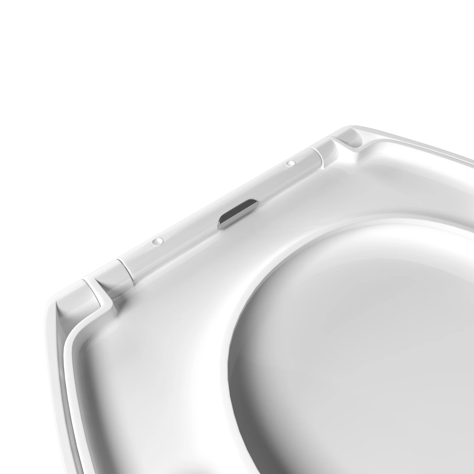 Toilet seat cover Soft close,clip-on toilet seat Antibacterial Flapper Suitable for most toilets