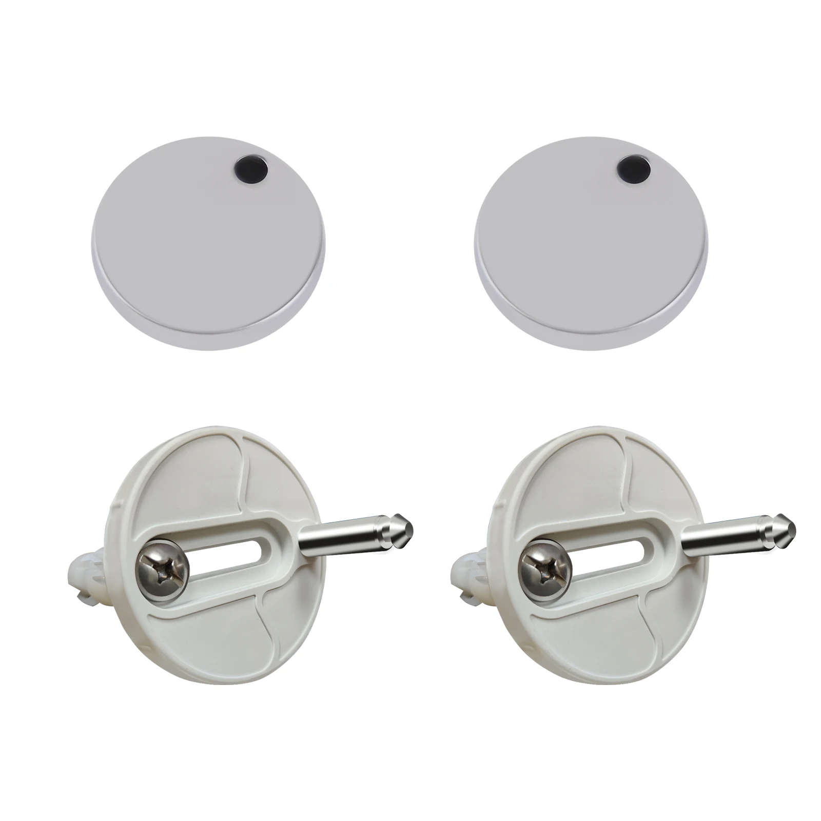 Toilet seat cover Soft close,clip-on toilet seat Antibacterial Flapper Suitable for most toilets