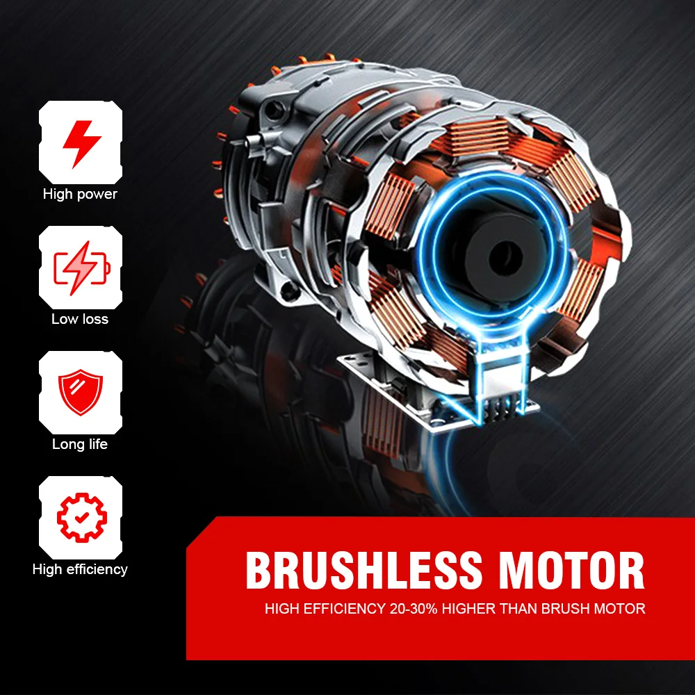 ONEVAN F30G Brushless Electric Nail Gun Cordless 22MM Stapler Nailer Woodworking Power Tool With Nail For Makita 18V Battery Pin
