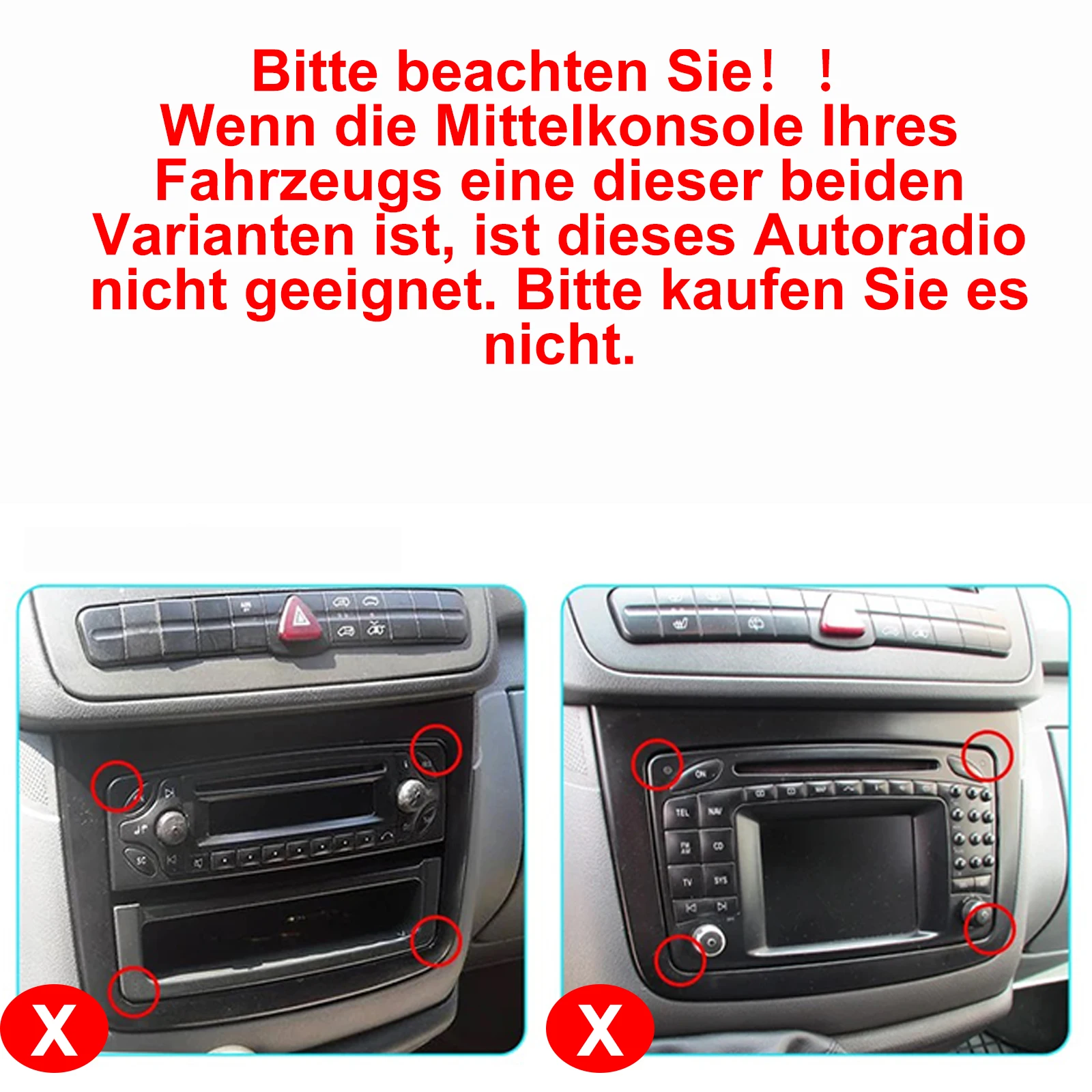 Essgoo 2DIN Android 14 9inch Carplay Car Stereo Multimedia Player Radio GPS Navi For Mercedes Benz A/B Class W169 W245 B200 W906