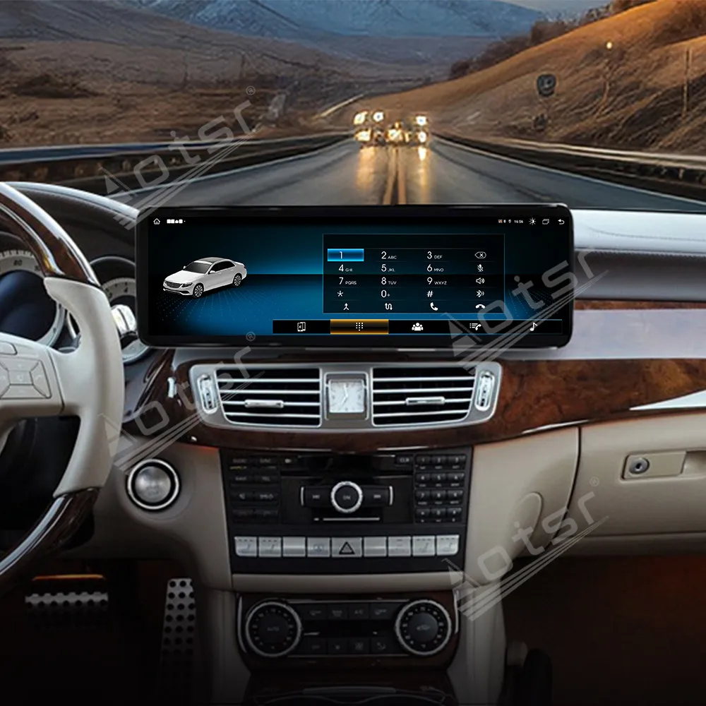 14.9" Android Car Player For Mercedes Benz CLS C218 2010 2011 Car Radio Stereo Multimedia GPS DVD Touch Screen Wireless Carplay
