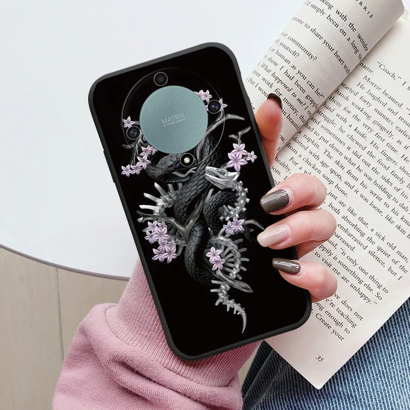 Love Heart Daisy Flowers For Honor X9a X9b X9 Magic5 Lite 5G Magic 6 5 4 Lite Case Silicone Soft Cute Cartoon Fundas Capa Shell