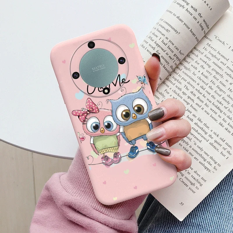 Love Heart Daisy Flowers For Honor X9a X9b X9 Magic5 Lite 5G Magic 6 5 4 Lite Case Silicone Soft Cute Cartoon Fundas Capa Shell