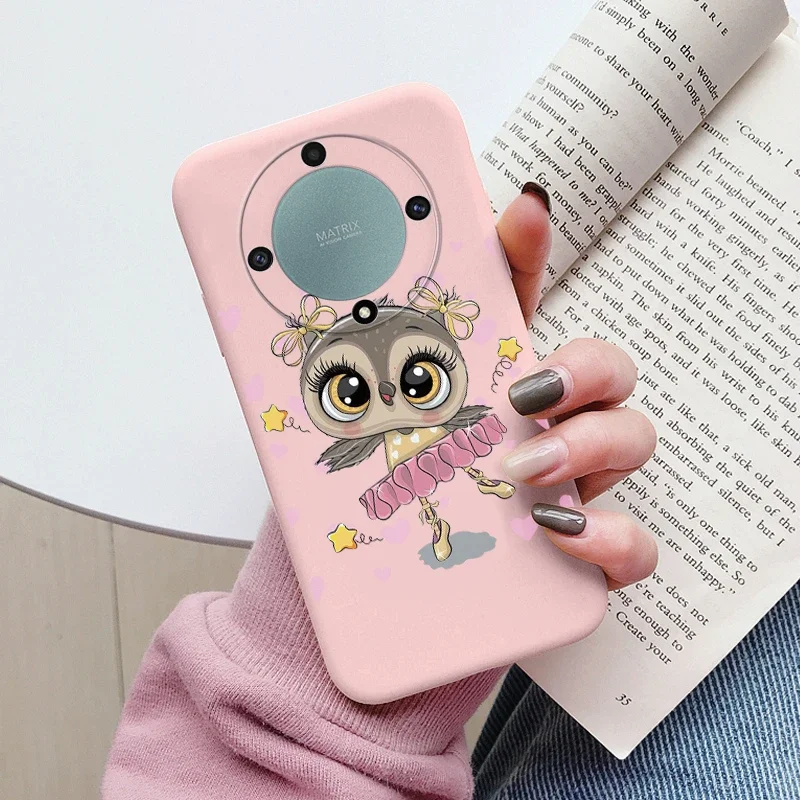 Love Heart Daisy Flowers For Honor X9a X9b X9 Magic5 Lite 5G Magic 6 5 4 Lite Case Silicone Soft Cute Cartoon Fundas Capa Shell
