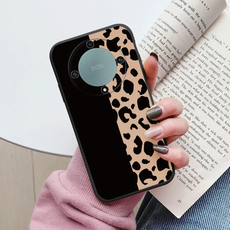 Love Heart Daisy Flowers For Honor X9a X9b X9 Magic5 Lite 5G Magic 6 5 4 Lite Case Silicone Soft Cute Cartoon Fundas Capa Shell