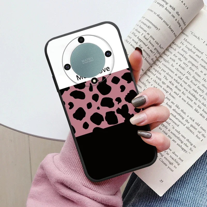 Love Heart Daisy Flowers For Honor X9a X9b X9 Magic5 Lite 5G Magic 6 5 4 Lite Case Silicone Soft Cute Cartoon Fundas Capa Shell