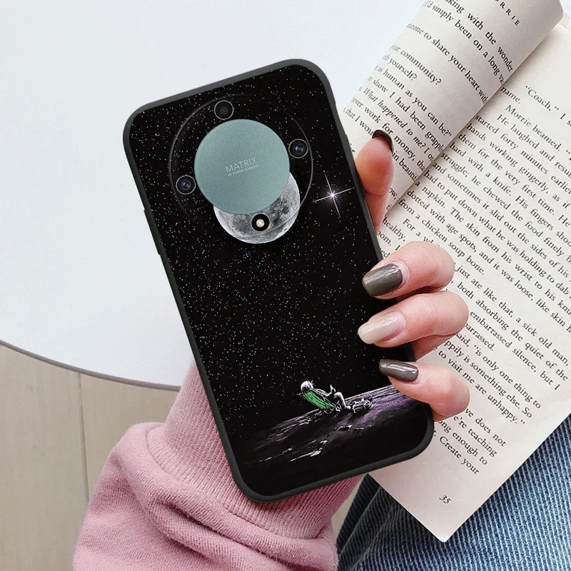 Love Heart Daisy Flowers For Honor X9a X9b X9 Magic5 Lite 5G Magic 6 5 4 Lite Case Silicone Soft Cute Cartoon Fundas Capa Shell