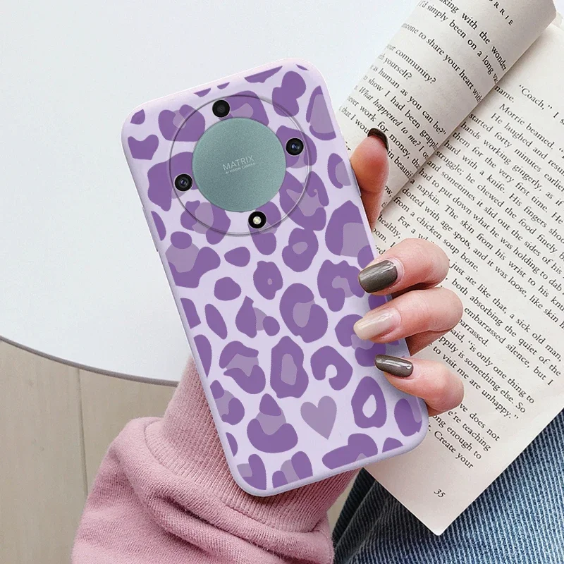 Love Heart Daisy Flowers For Honor X9a X9b X9 Magic5 Lite 5G Magic 6 5 4 Lite Case Silicone Soft Cute Cartoon Fundas Capa Shell