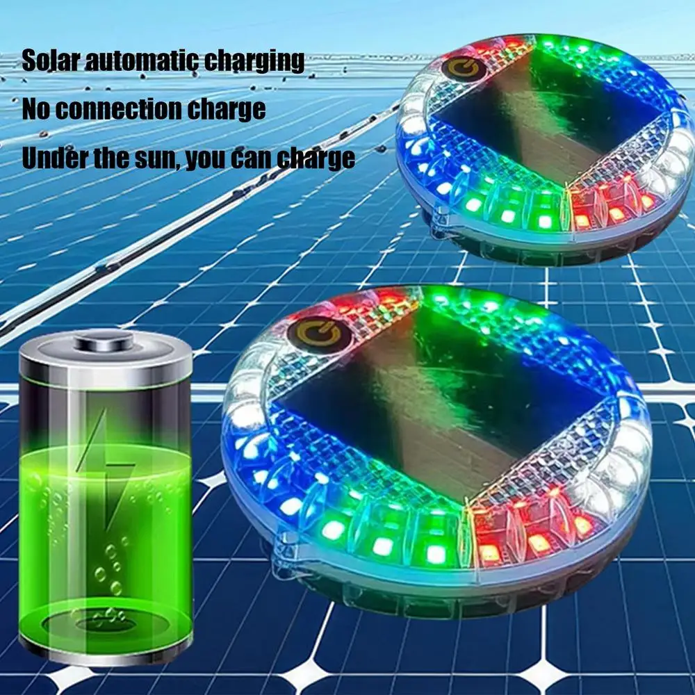 Car Flashing Alarm Lamp Safety Anti Collision Lamp Intelligent Sensor Security Strobe Light Night Riding Warning Side Light