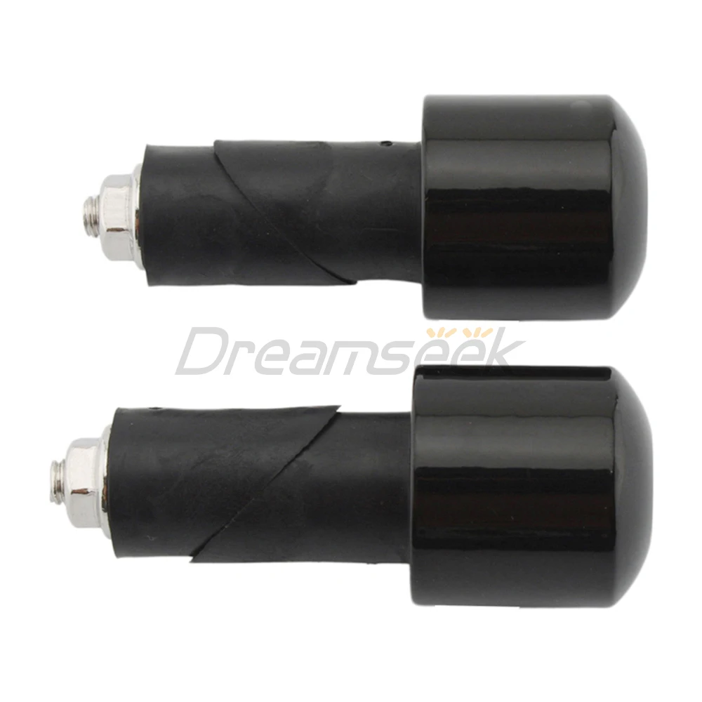 2Pcs Handlebar End Plugs Handle Grip Cap 18MM for Yamaha VMAX 400 500 1200 450 540 1700 Motorcycle Accessories Black Slider
