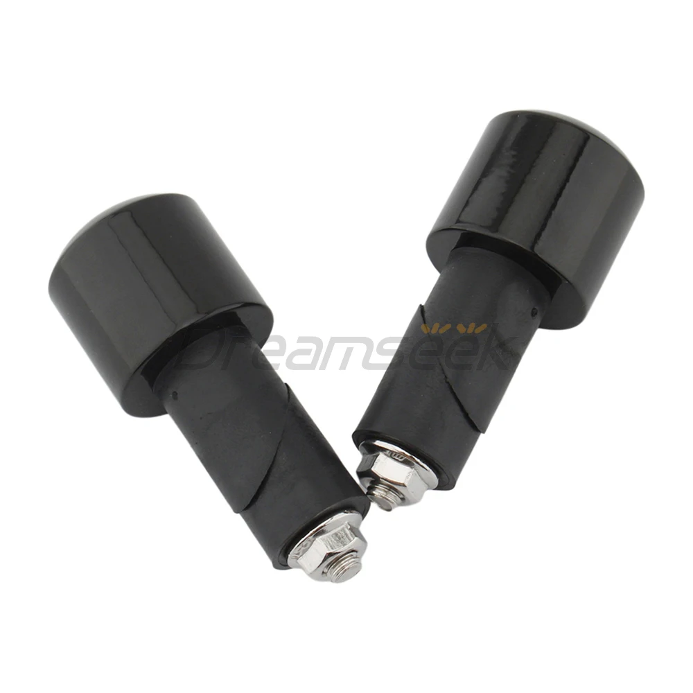 2Pcs Handlebar End Plugs Handle Grip Cap 18MM for Yamaha VMAX 400 500 1200 450 540 1700 Motorcycle Accessories Black Slider