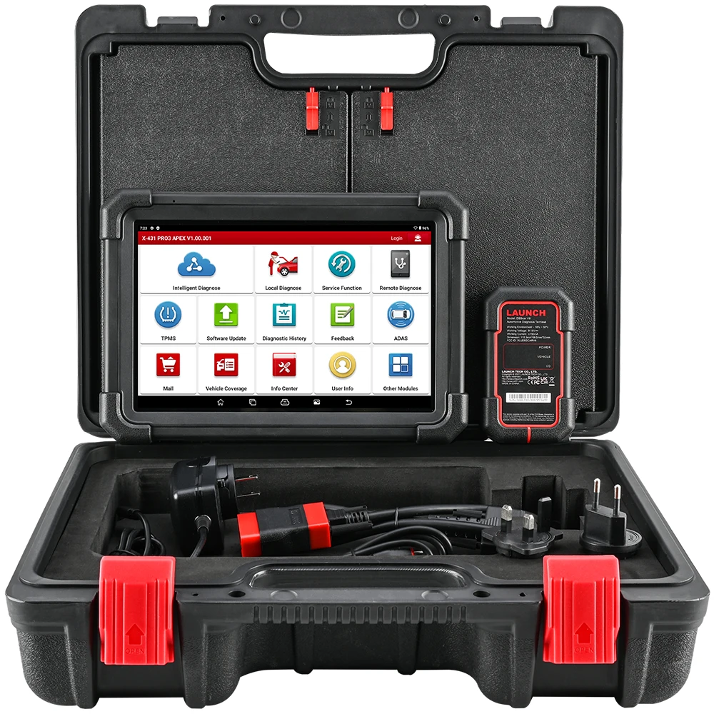 LAUNCH X431 PRO3 APEX Car Diagnostic Tools OBD2 Scanner Diagnost Auto Automotive Scan Autoscanner Diagnosis 2 Years Free Update