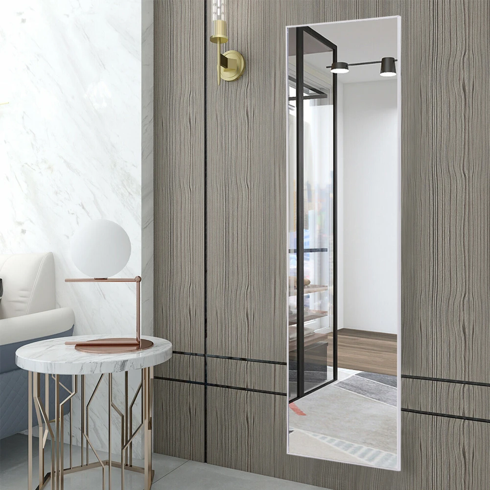 【Lifeideas】Modern Rectangular Metal Freestanding Mirrors