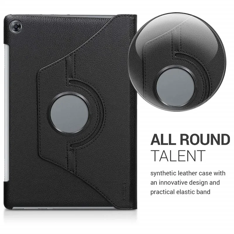 360 Rotating Case for Huawei MediaPad M5 lite 10 BAH2-W19 BAH2-L09 BAH2-W09 Smart Cover Funda MediaPad M5 lite 10.1 inch Cases