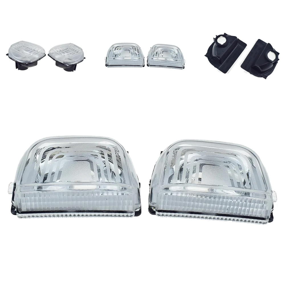 Replacement Wing Mirror Cover Side Mirror Indicator Light Lens Cover A9109064600 A9109064700 For Sprinter 2018-2023