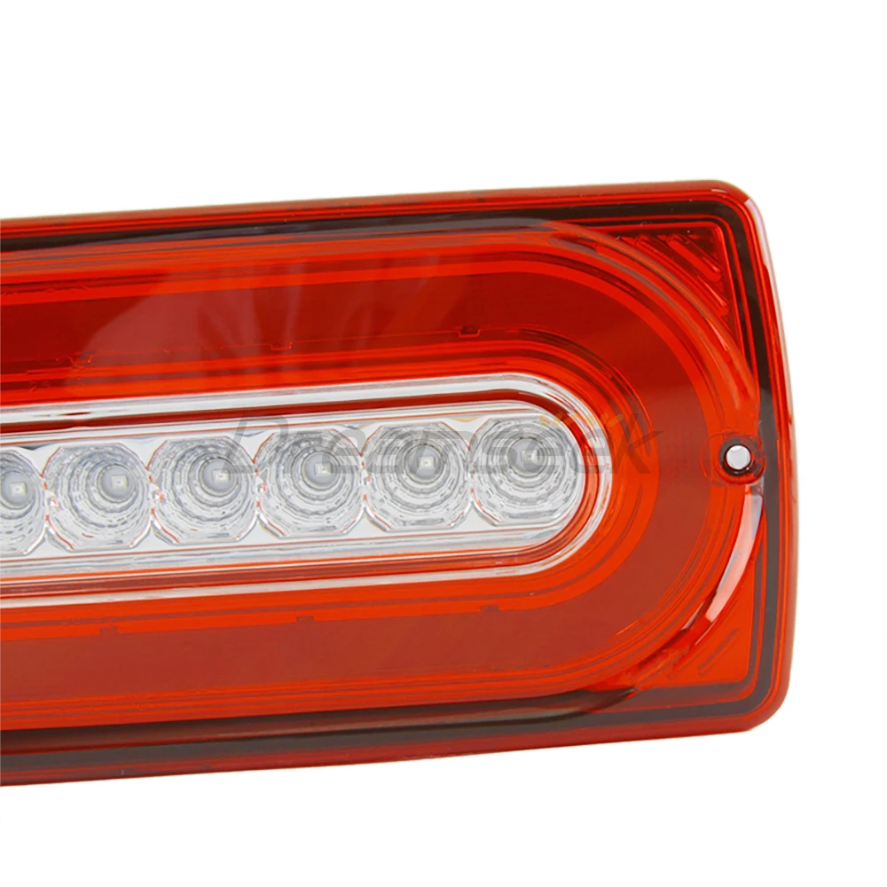 LED Tail Light For Mercedes Benz G-Class W463 G500 / G55 AMG / G550 / G63 AMG 1999-2018 Rear Fog Lamp W/ Sequential Turn Signal