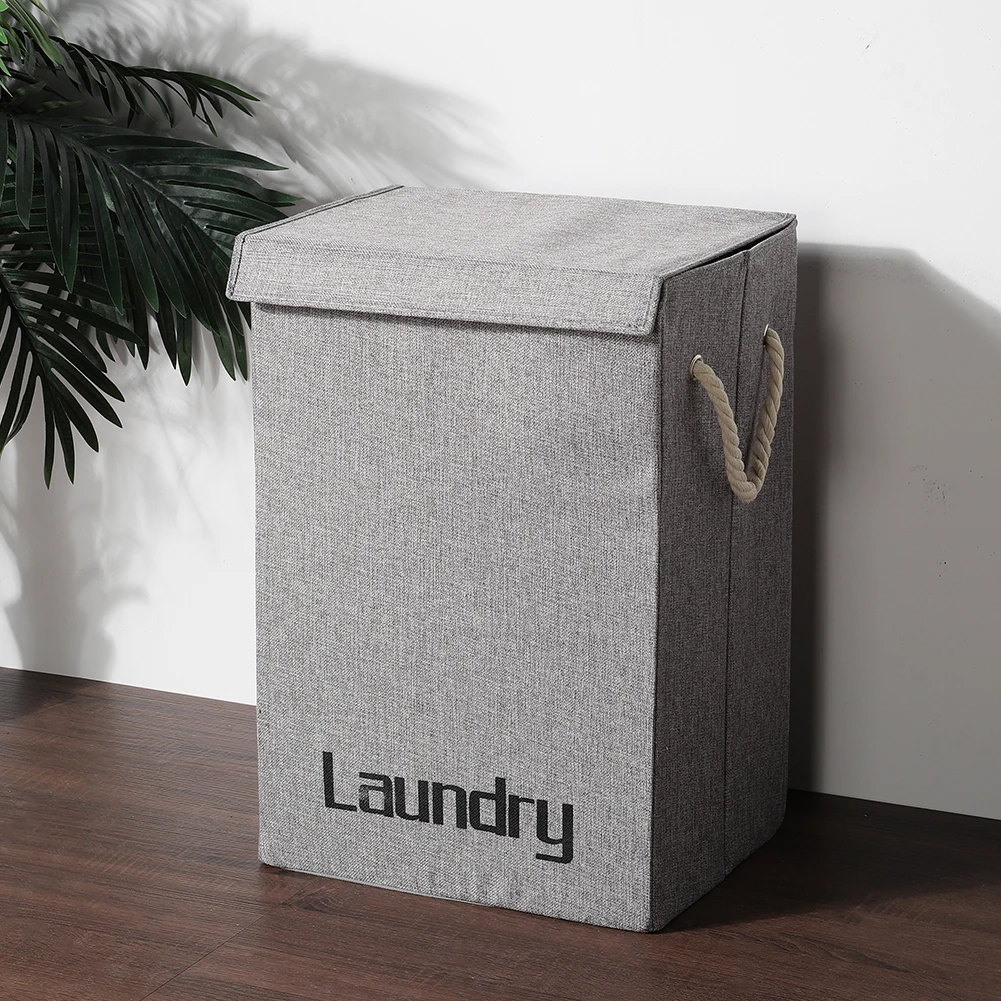 【Lifeideas】Basket Laundry Bin Household Storage Bin for Bedroom Camping Laundry