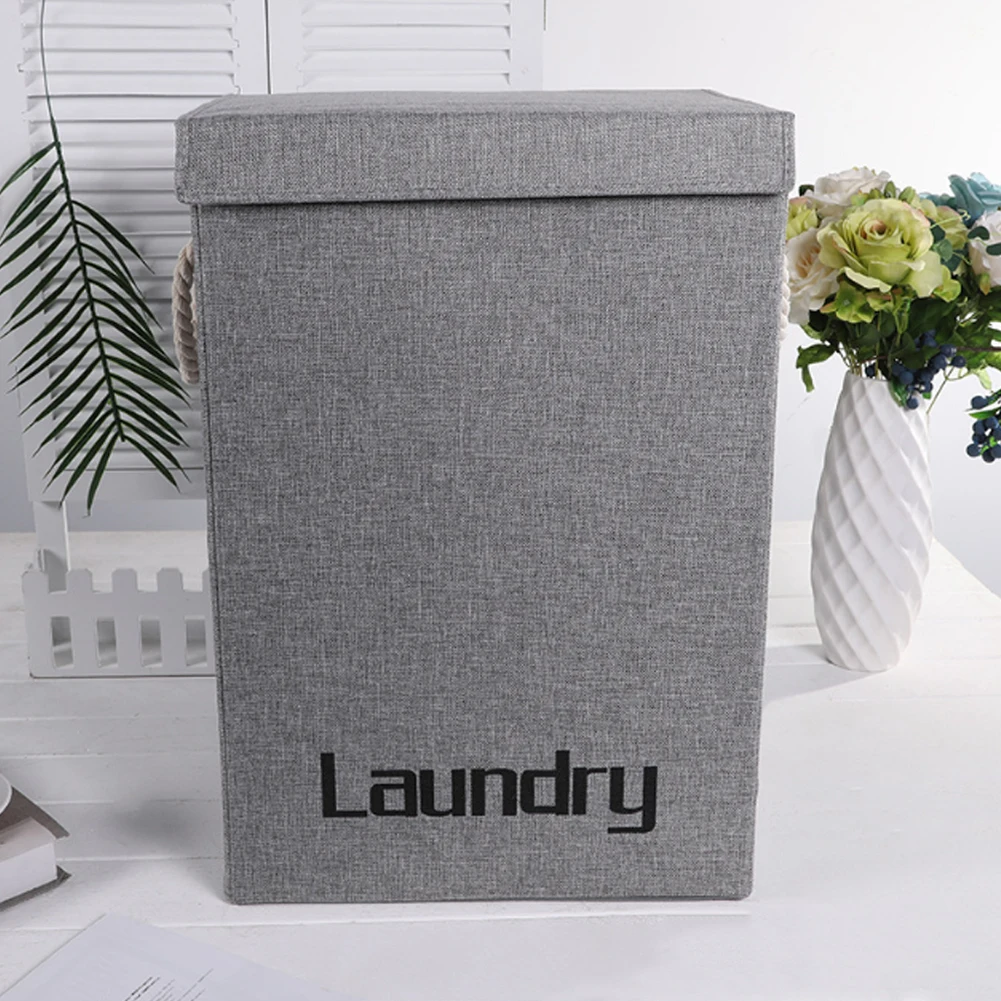 【Lifeideas】Basket Laundry Bin Household Storage Bin for Bedroom Camping Laundry