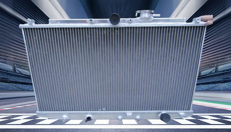 Aluminum Radiator & fan For Honda Accord SIR/SIRT CF4 98-02 1999 2000 2001 Manual 99 00 01 02 1998 2002