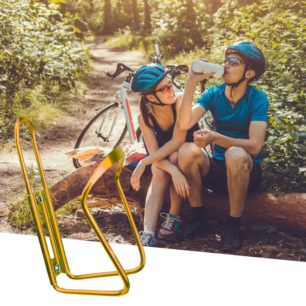 Mountain Bike Bottle Holder With 2 Screw Bike Handlebar Bottle Mount Bike Water Bottle Rack Cycling Bike Accessory