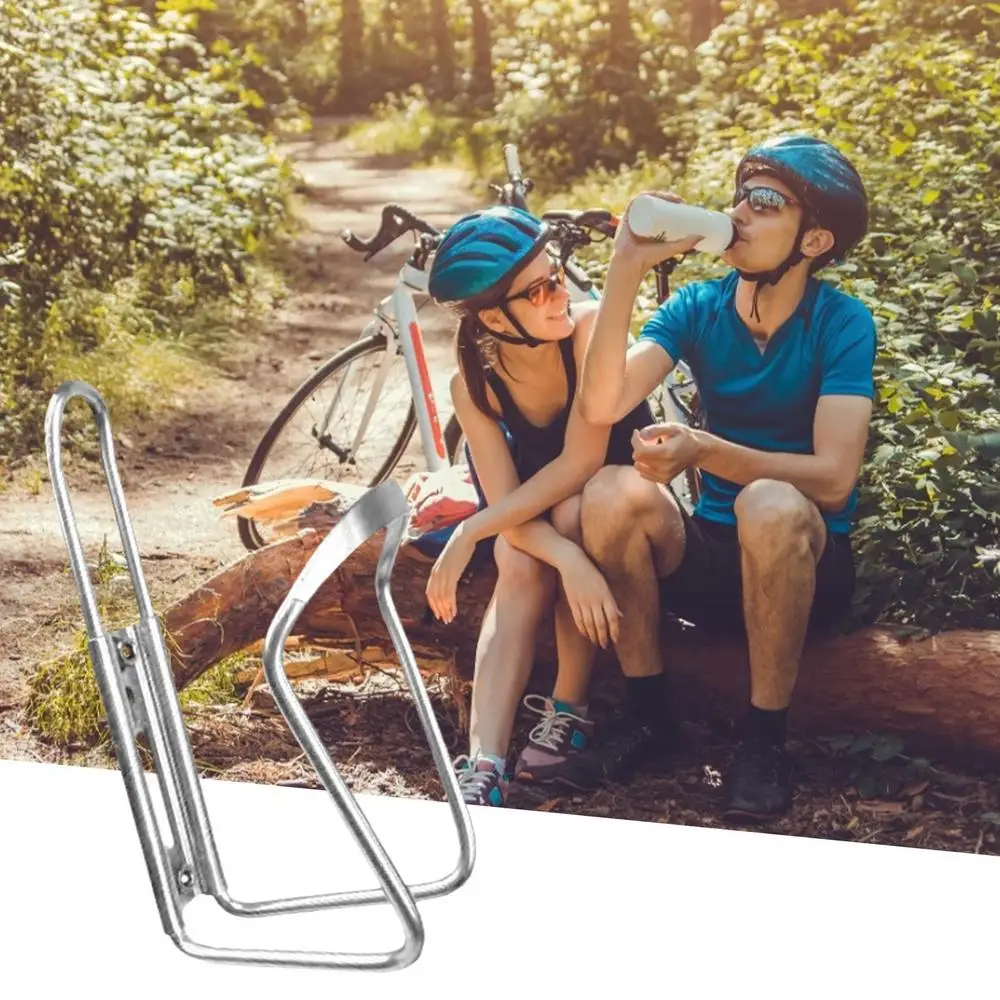 Mountain Bike Bottle Holder With 2 Screw Bike Handlebar Bottle Mount Bike Water Bottle Rack Cycling Bike Accessory