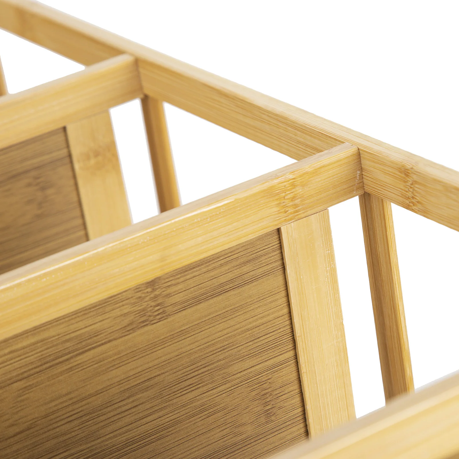 5 Tier Bamboo Shoe Rack Storage Storage Bamboo Shelving Unit Stand Organiser UK
