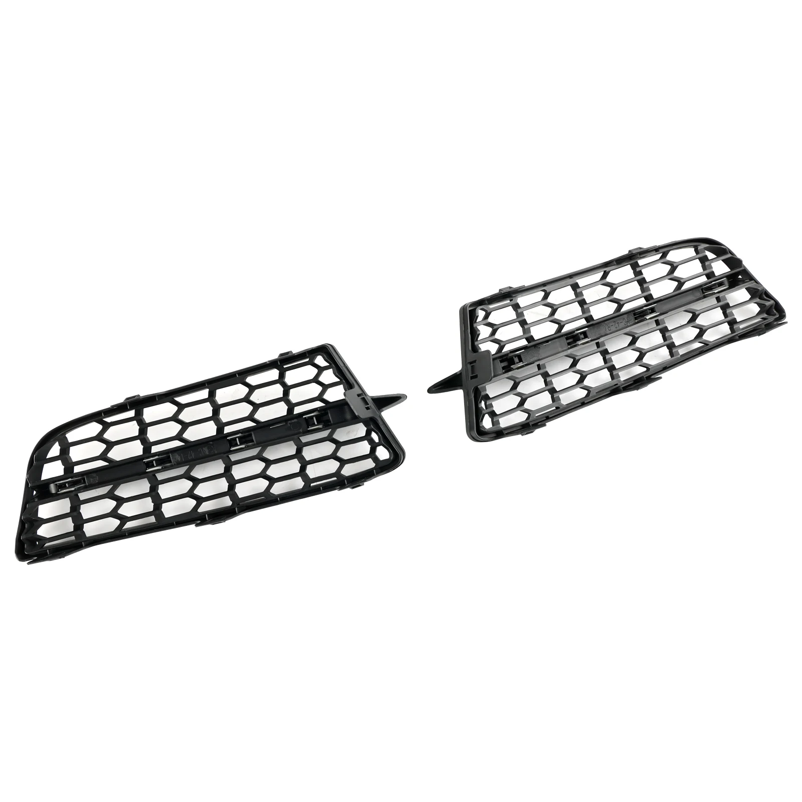 Artudatech 2PCS Front Bumper Fog Light Cover Bezel Grill Grille Fit for BMW F20 F21 2011-2015 M