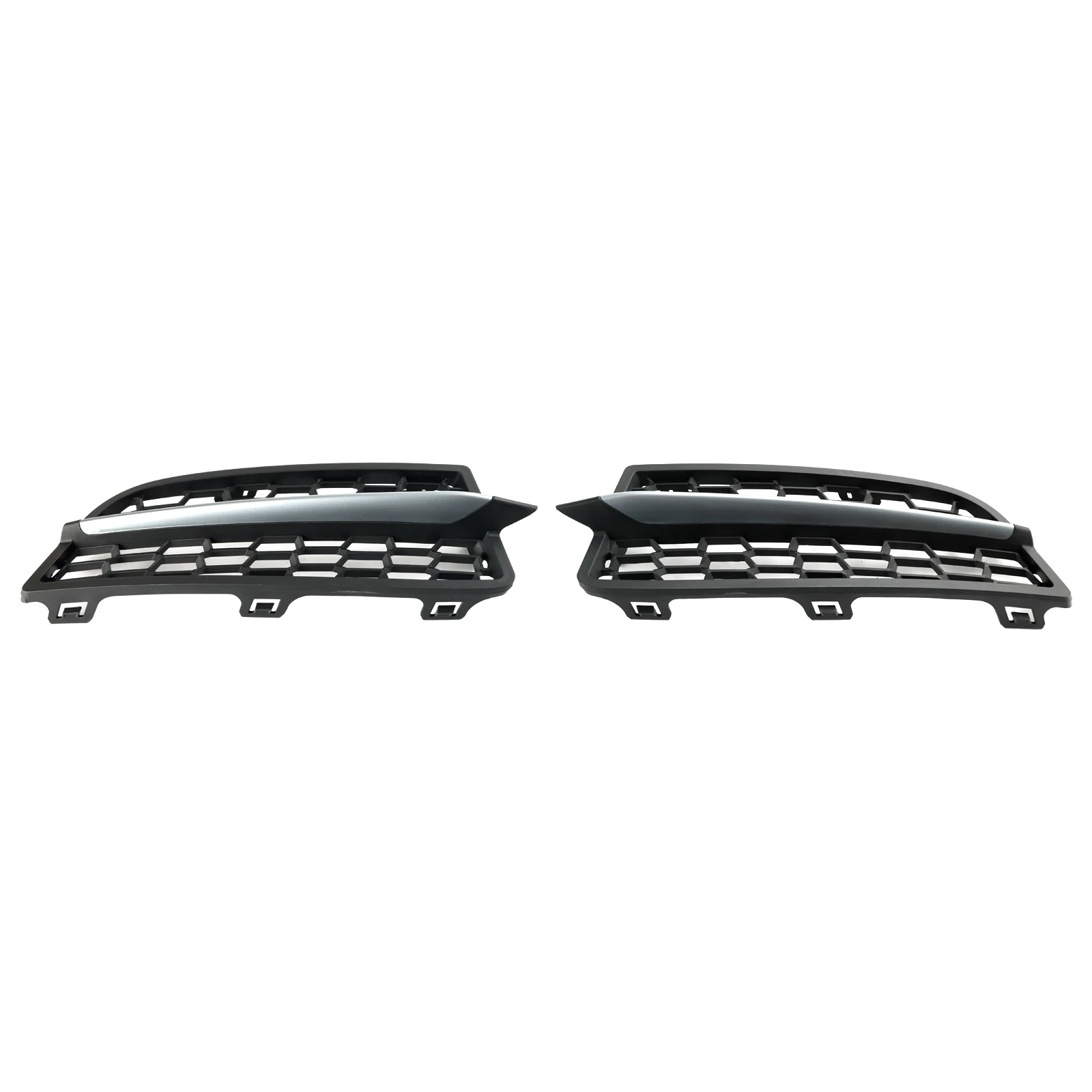 Artudatech 2PCS Front Bumper Fog Light Cover Bezel Grill Grille Fit for BMW F20 F21 2011-2015 M