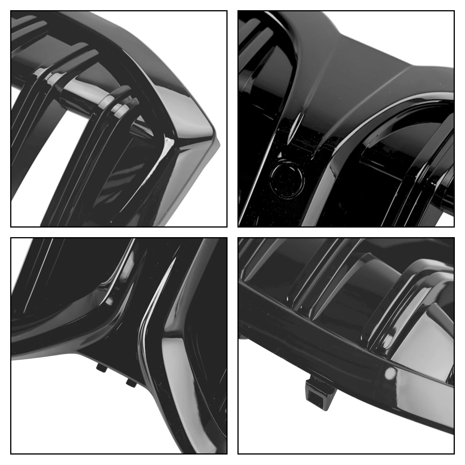 Artudatech Gloss Black Front Kidney Grille Grill fit for BMW G20 320i 330i M340i 2023-2024