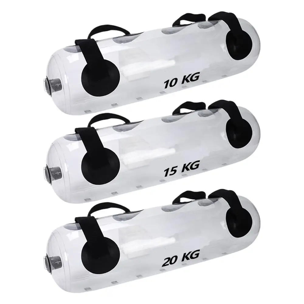 Fitness Aqua Bag 10/15/20/30kg Inflatable Water Power Bags for Weightlifting Workout Home Gym Body Building Fitness Equipment