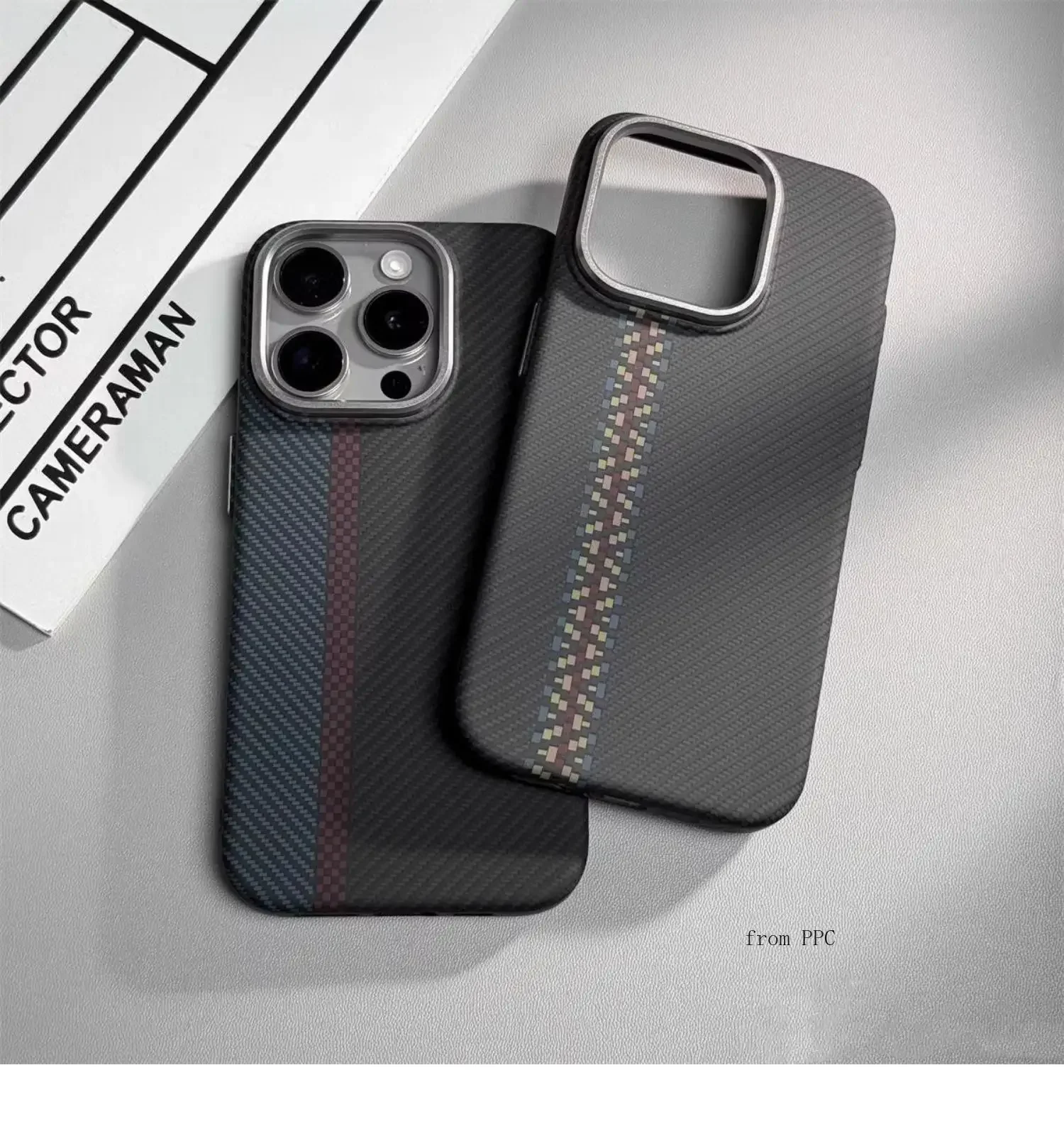 Carbon Fibre Magnetic Phone Case 16 Cover for iPhone 15 14 Pro Max Wireless Charging MagSafe Shell Alloy Camera Ring Armor Funda