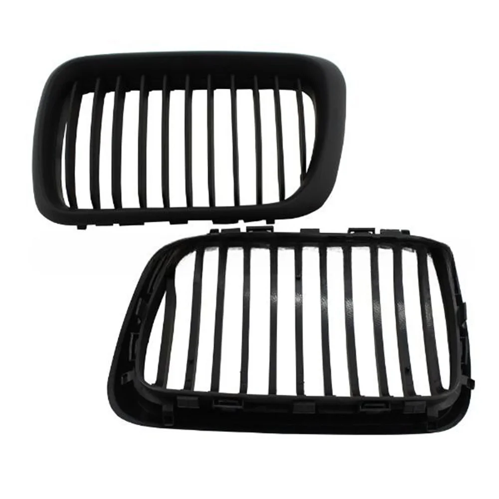 Car Front Hood Kidney Grill Grilles Single Slat for 3 Series E36 318i 320i 323i 325i 328i 1997-1999 Replaces 51138195151