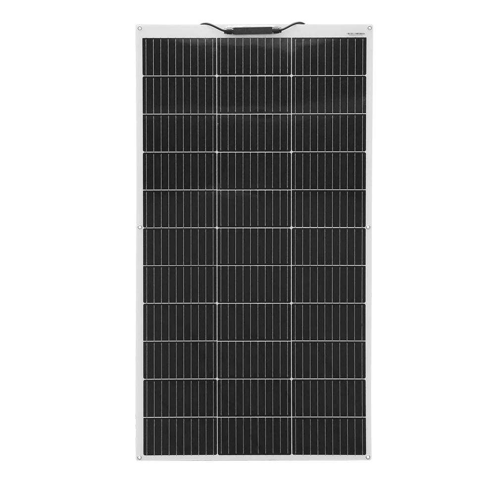 Flexible Solar Panel 120W 12V 240W Balcony Power Panneau Solaire for Motorhomes Campers, Vans, Boats and Other Uneven Surfaces