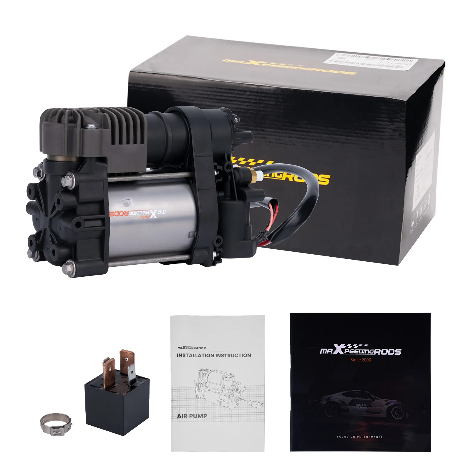 Air Suspension Compressor for Porsche Cayenne II 92A 2011-2015 95835890100 Shock Absorber Parts