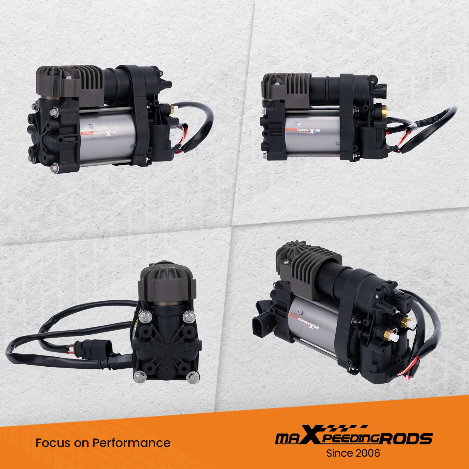 Air Suspension Compressor for Porsche Cayenne II 92A 2011-2015 95835890100 Shock Absorber Parts