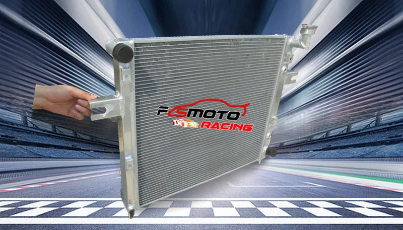 Aluminum Radiator+Shround+fan For JEEP GRAND CHEROKEE WJ/WG 4.7L V8 99 00 01 02 03 04 05 1999-2005 2000 2001 2002 2003 2004 2005
