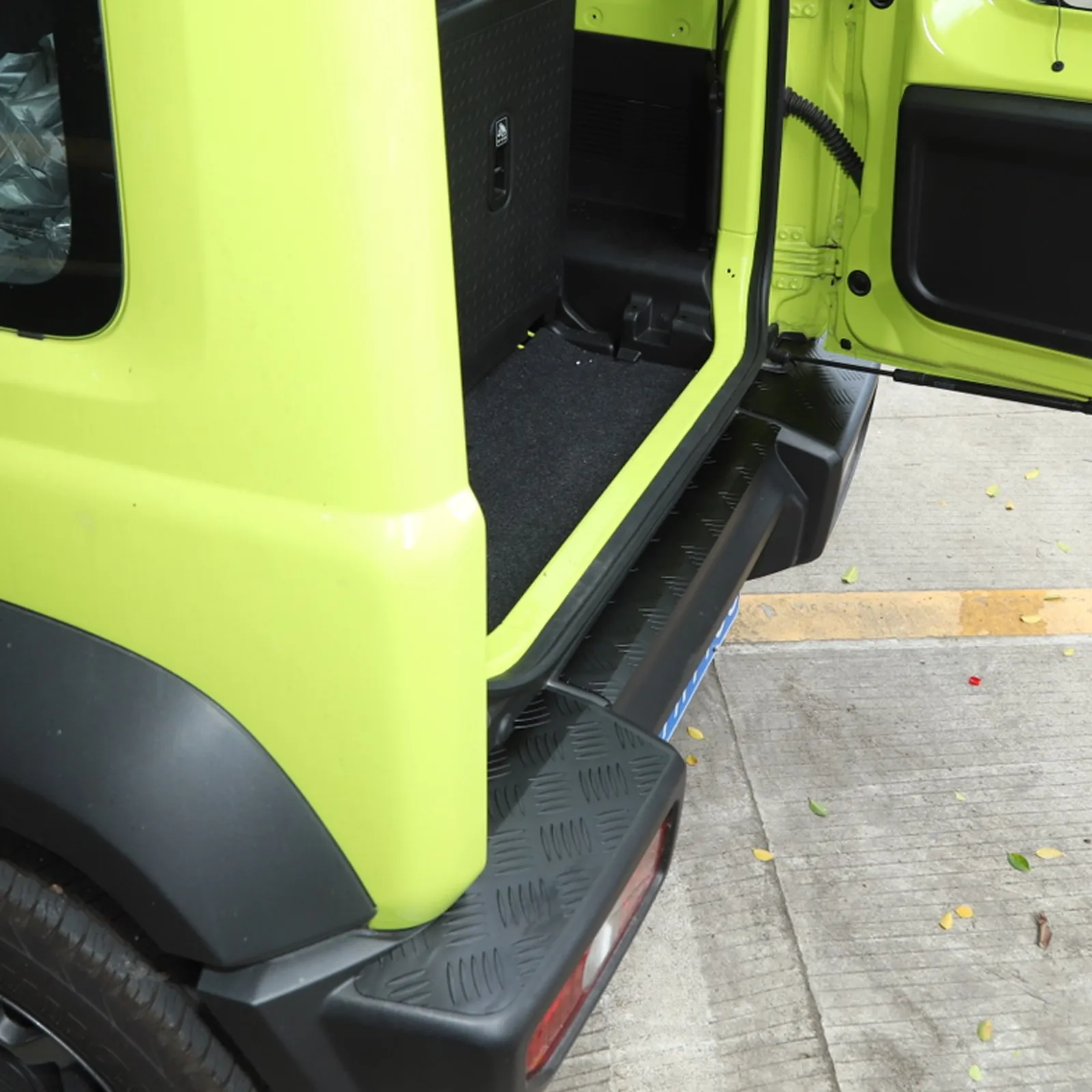 Artudatech Black Alloy Rear Bumper Protector Guard Panel Trim For Suzuki Jimny 2019 2020 2021 2022 2023