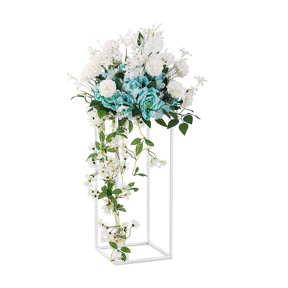 Voltsify Metal Flower Stand Wedding Centrepieces Easy Assembly for Birthday Parties, Stage Decorations