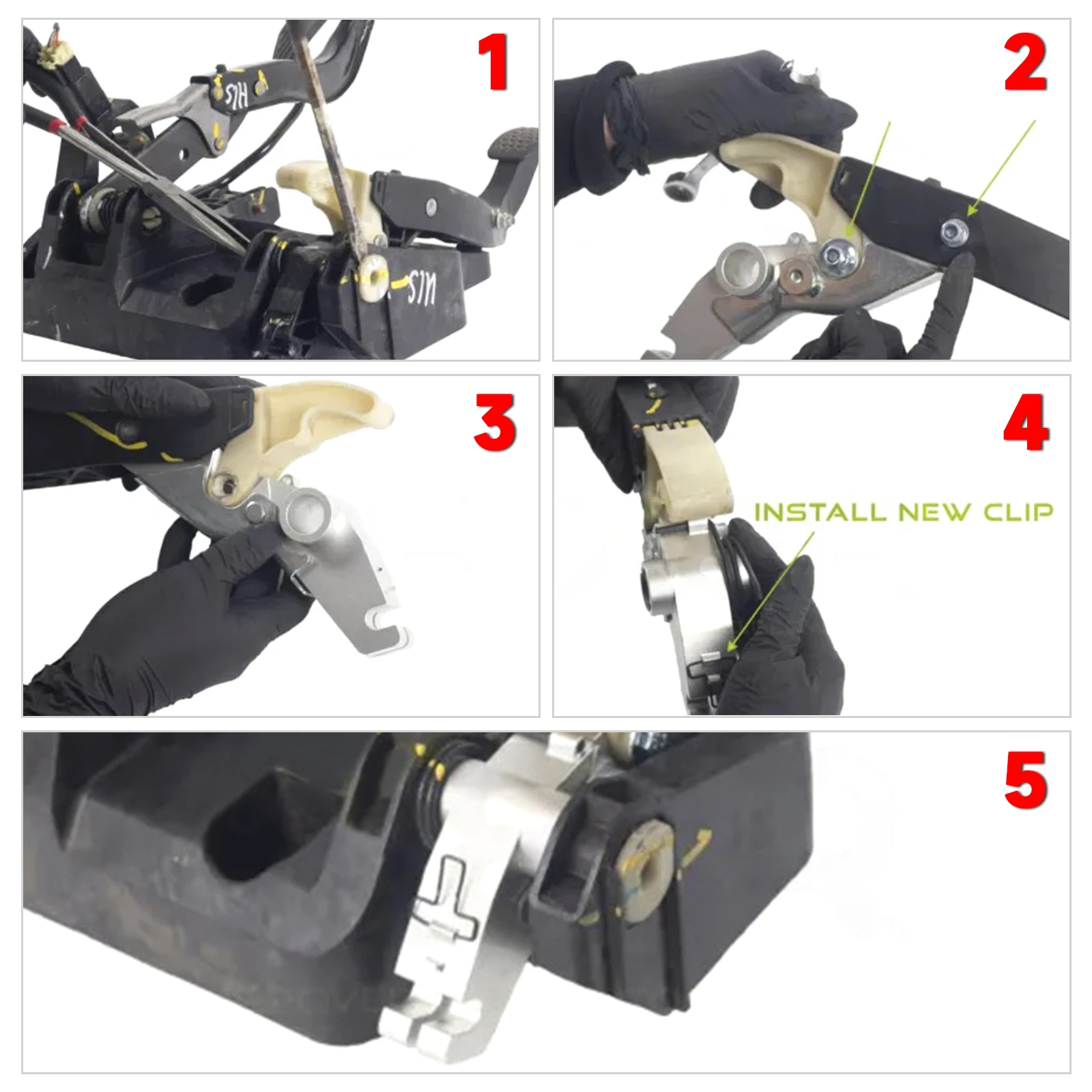 Artudatech Pedal Repair Pivot Bracket for Cable Operated Clutch for Chevrolet Spark Car Accessories