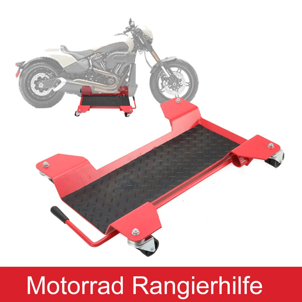 Max.Load 360kg Motorcycle Dolly for Centre Stand Shunting Plate Shunting Car