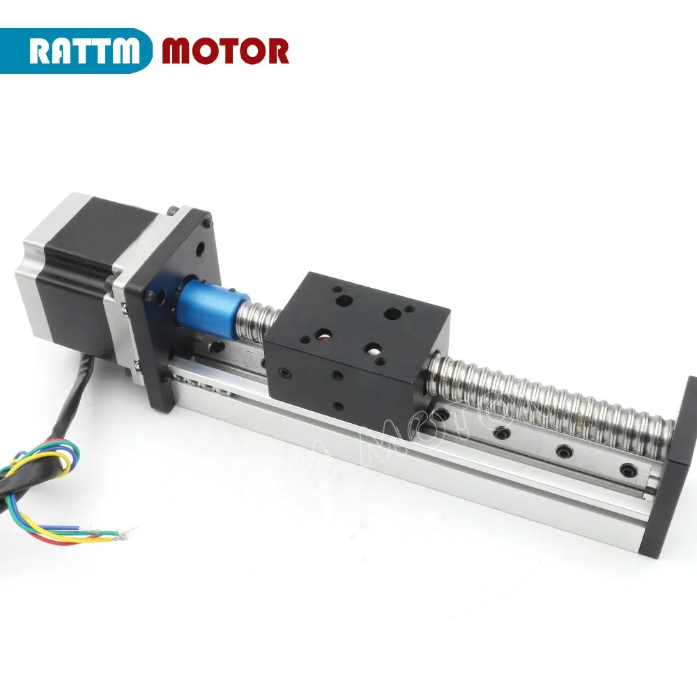 【EU】CBX1605 CNC Z axis Linear Guide Stage Rail Motion Slide 100 -600MM Table Ball SFU1605 Screw linear actuator
