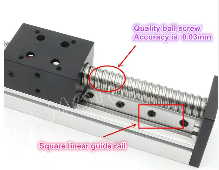 【EU】CBX1605 CNC Z axis Linear Guide Stage Rail Motion Slide 100 -600MM Table Ball SFU1605 Screw linear actuator
