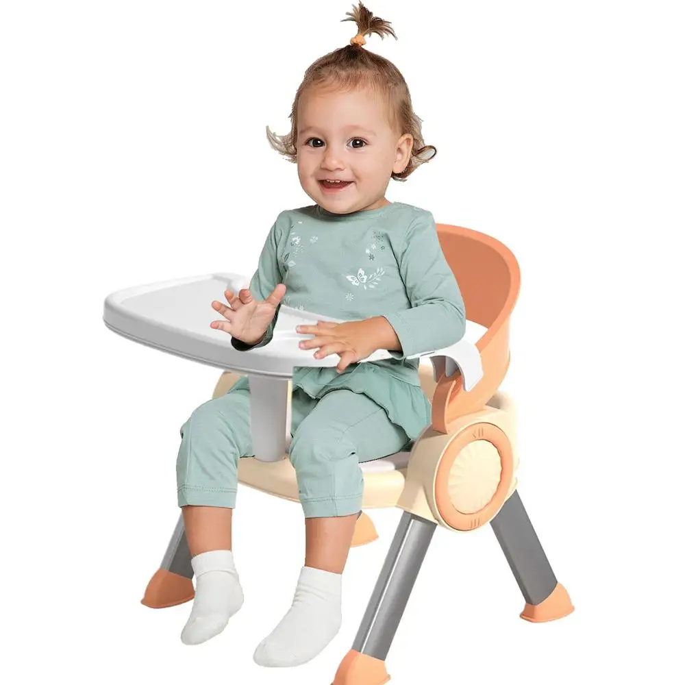 Toddler Eating Chair Toddler Dining Chair With Tray Multifunctional Household Small Stools Children Study Seat With Music
