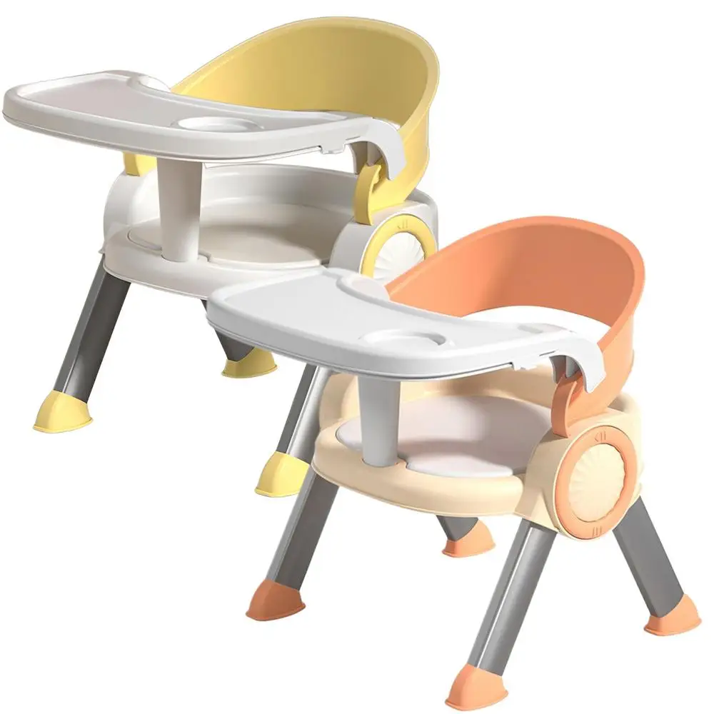Toddler Eating Chair Toddler Dining Chair With Tray Multifunctional Household Small Stools Children Study Seat With Music