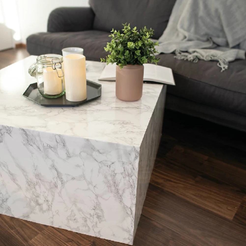 【Lifeideas】Marble Waterproof Oilproof Self Adhesive Wall Paper for Countertop