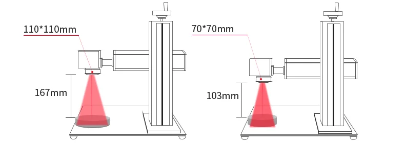 Raycus JPT MOPA M7 Fiber Laser Marking Engraving Machine 30W 50W 60W For Ring Jewelry Steel Metal With Rotary Axis