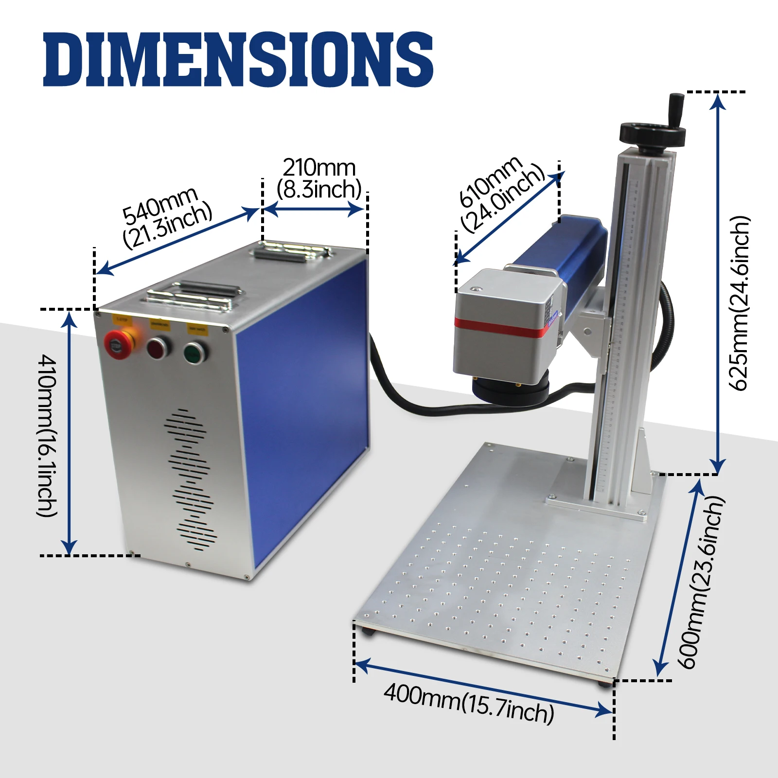 Raycus JPT MOPA M7 Fiber Laser Marking Engraving Machine 30W 50W 60W For Ring Jewelry Steel Metal With Rotary Axis